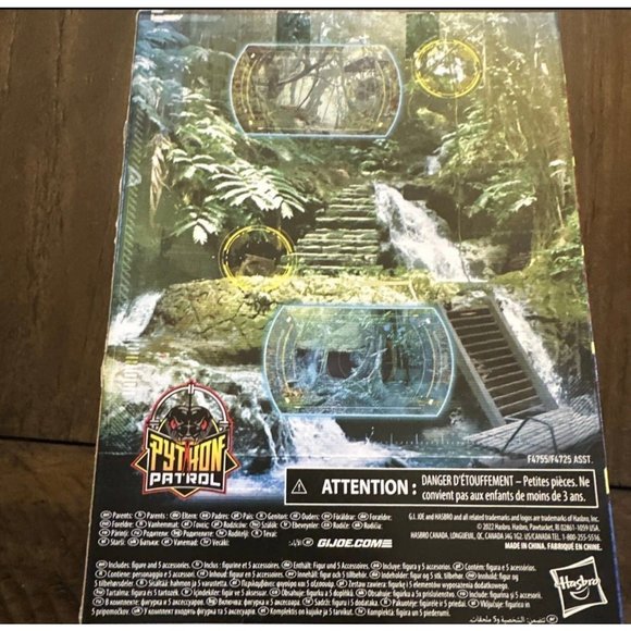 Hasbro G.I. Joe Classified Python Patrol Cobra Viper 7 in Action Figure - F4755 - Picture 3 of 7